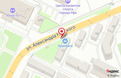 ДельМар на улице Александра Невского на карте