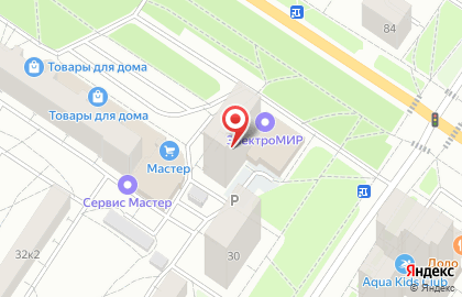 Ясная 28 на карте