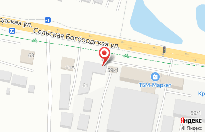 Производственное предприятие Комплекс на Сельской Богородской улице на карте