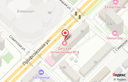 Капитал Медицинское Страхование на Профсоюзной улице на карте