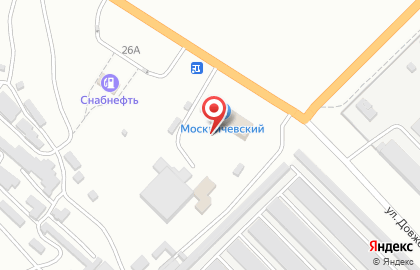 Москвичевский на карте