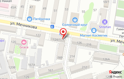 Мясная лавка Привозъ в Октябрьском районе на карте