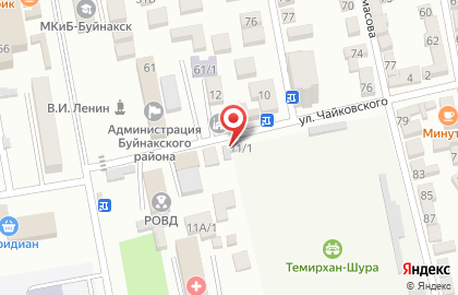 Столовая Ням Ням на улице Чайковского на карте