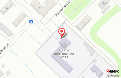 Центр образования №11 в Новомосковске на карте