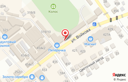 Магазин сантехники Континент на улице Войкова на карте