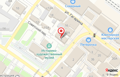 Луховицкая городская прокуратура на карте