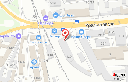 Оптово-розничная фирма ПроТэк в Карасунском районе на карте