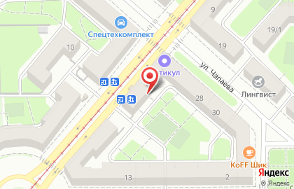 Факт на Октябрьской улице на карте