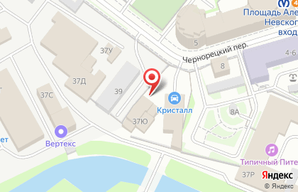 Кафе в Санкт-Петербурге на карте
