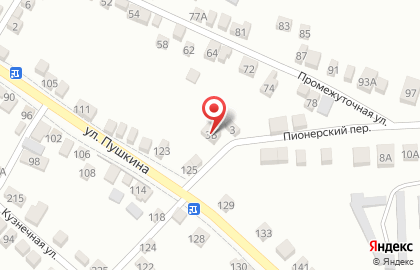 Все для праздника в Пионерском переулке на карте
