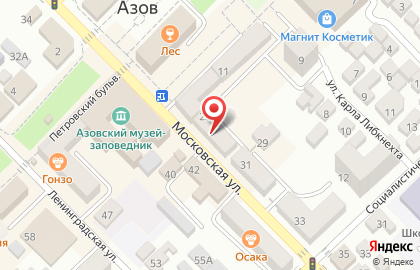 Салон красоты Магнолия на Московской улице на карте