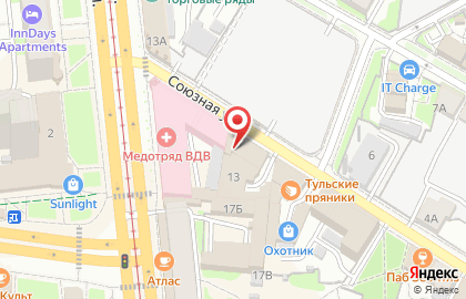 Мир колясок на Союзной улице на карте