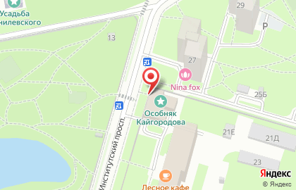 Департамент лесного хозяйства по Северо-Западному федеральному округу на карте