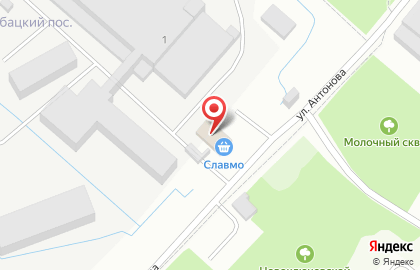 ООО Славмо на улице Антонова на карте
