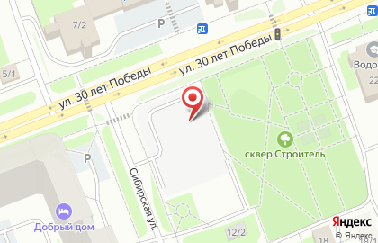 Декорум на Сибирской улице на карте