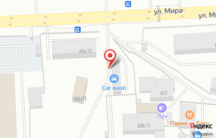 Автомойка самообслуживания Car Wash в Ханты-Мансийске на карте