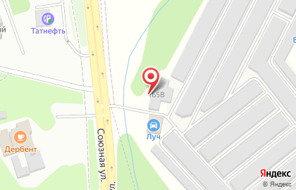 Торгово-сервисная компания Шины плюс на Союзной улице на карте