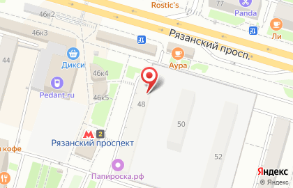 Центр ювелирных распродаж Золото Дисконт на Рязанском проспекте на карте
