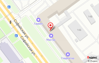 Агентство по грузоперевозкам и продаже билетов Трансэйр-сервис в Фрунзенском районе на карте