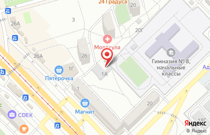 Сарпа в Красноармейском районе на карте