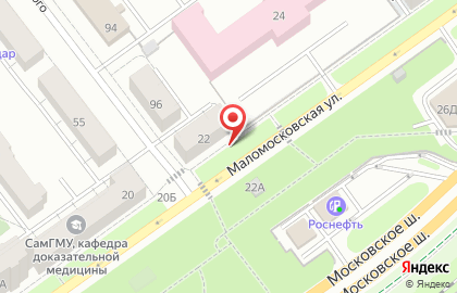 Магазин продуктов в Самаре на карте