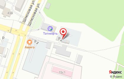 Автостоянка в Тольятти на карте