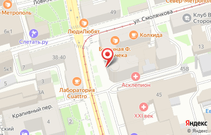 Торгово-сервисный центр напольных покрытий СампО в Выборгском районе на карте