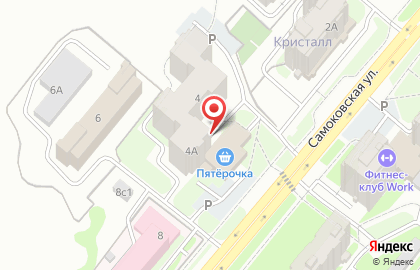 Банкомат АКБ Росбанк, Костромской филиал в Заволжском районе на карте