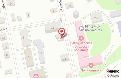 Межрайонный комплексный центр социального обслуживания в Слободском районе на карте