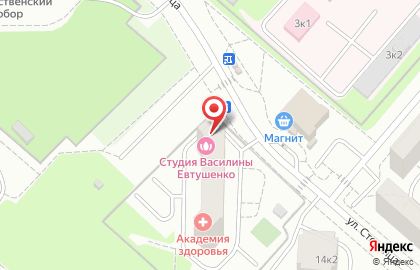 Студия перманентного макияжа Василины Евтушенко на карте