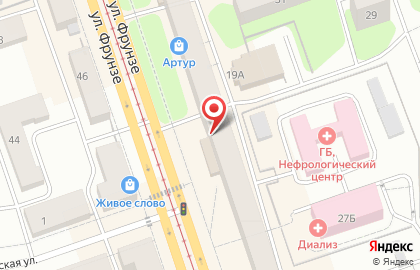 Бытовой комбинат Сапожок на карте