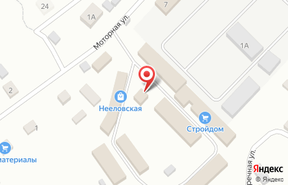 Территория уюта на Моторной улице на карте