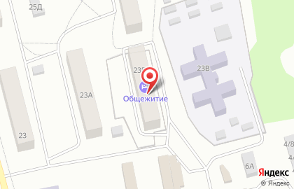 Общежитие в Перми на карте