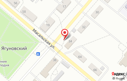 Продовольственный магазин Полкопейки в Кемерово на карте