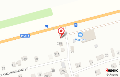 Мясное ассорти на Ставропольской улице на карте