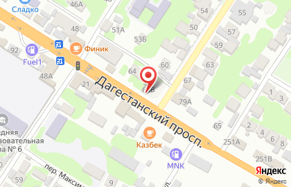 Магазин фруктов и овощей Пальма в Дагестанских Огнях на карте