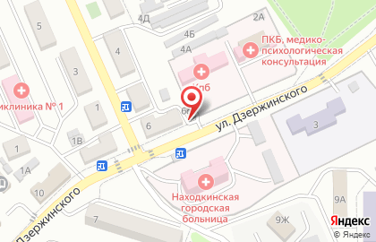 Мастерская по ремонту обуви на улице Дзержинского на карте
