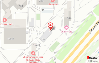 Шиномонтажная мастерская на Проспекте Вернадского на карте