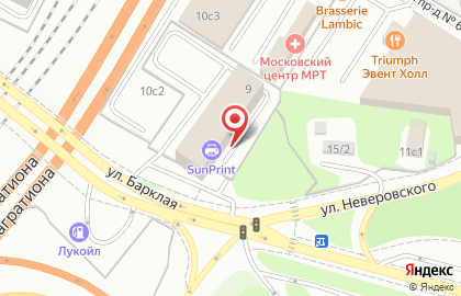 Наркологическая клиника Ультра на улице Неверовского на карте