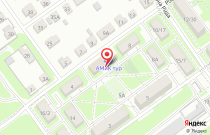 Агентство недвижимости Веста на Российской улице на карте