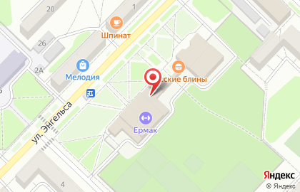 Аквамир на улице Энгельса на карте