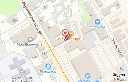 Магазин У Михалыча в Центральном районе на карте