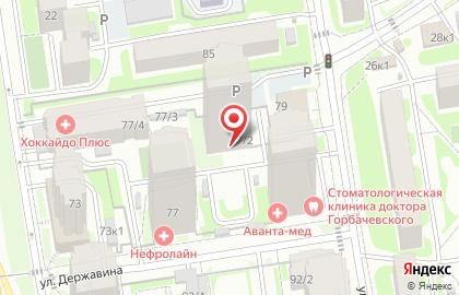 IT-компания Облачный сервер на карте