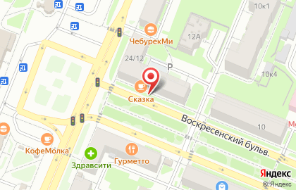 Зоомагазин Зоолог в Великом Новгороде на карте