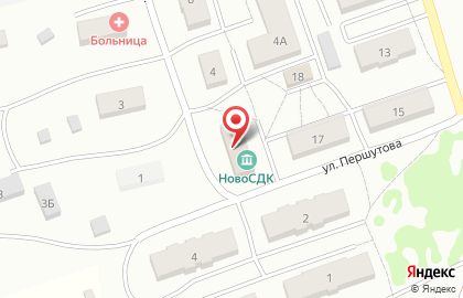 Дом культуры Новосельский на карте