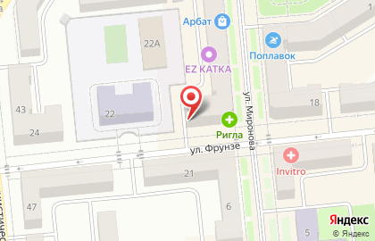 Салон сотовой связи МегаФон в Новокуйбышевске на карте