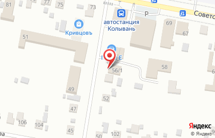 Магазин автозапчастей в Новосибирске на карте