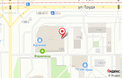 Обжорка на проспекте Ленина на карте