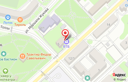 Информационный сервис SmolNarod на карте