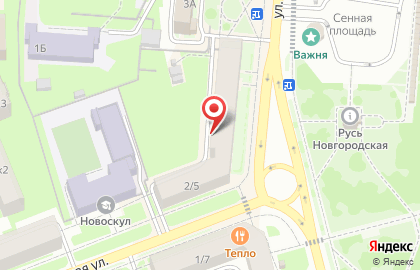 Магазин павловопосадских платков Павловопосадская платочная мануфактура в Великом Новгороде на карте